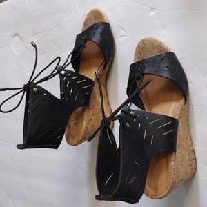 YNOT WEDGES Women's Open Toe shoes| Size 8.5M